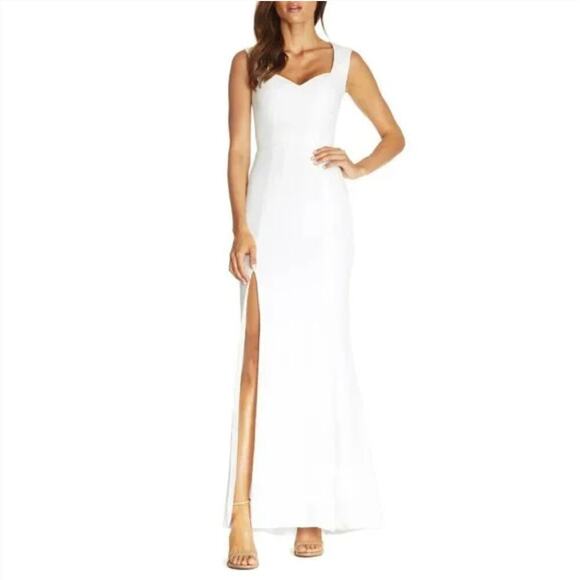 NEW $248 Dress the Population Monroe Side Slit Maxi Dress - Picture 13 of 13